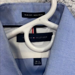 Tommy Hilfiger non iron slim fit dress shirt